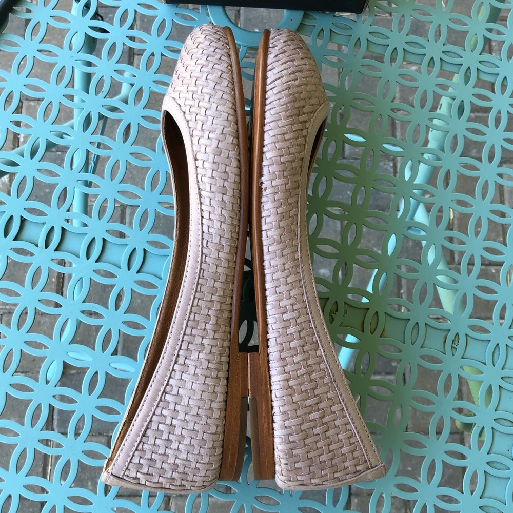 Sold Frye Carson Woven Ballet Flat - Lilac - Picture 6 of 7